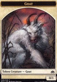Goat // Insect Double-sided Token