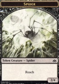 Spider // Saproling Double-sided Token