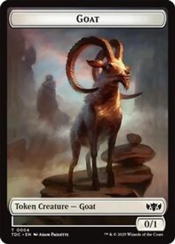 Goat // Timeless Witness Double-Sided Token