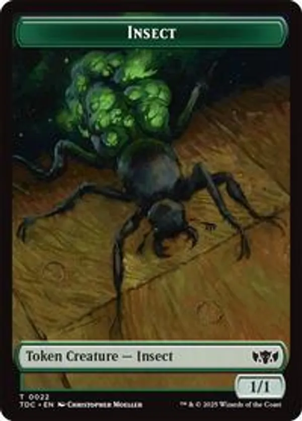 Insect (0022) // Plant Double-Sided Token