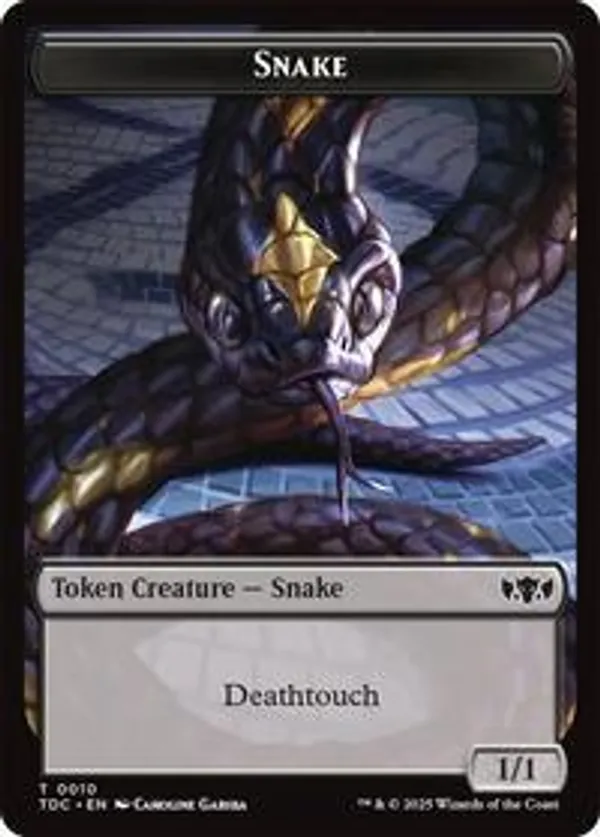 Snake // Myr Double-Sided Token