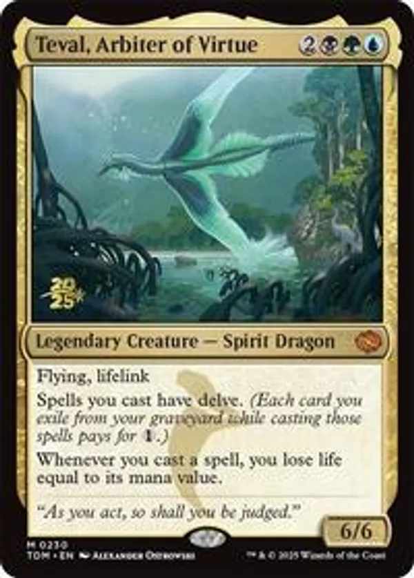 Teval, Arbiter of Virtue