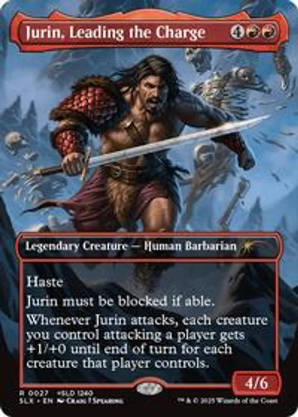 Jurin, Leading the Charge