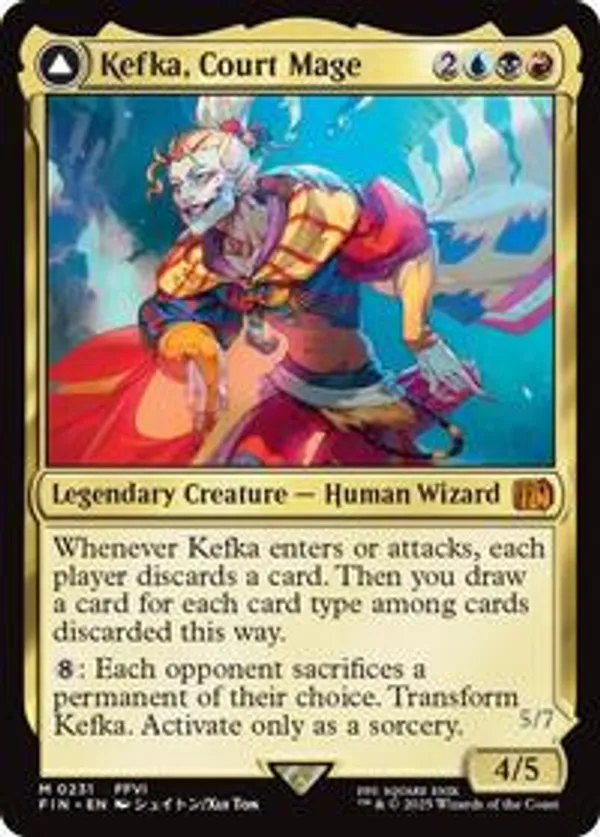 Kefka, Court Mage (Extended Art) • Universes Beyond: Final