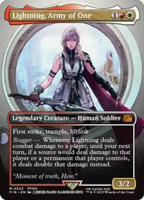 Lightning, Army of One (Borderless) (0320) • Universes