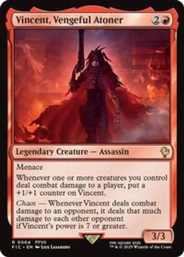 MTG FF ヴィンセント・ヴァレンタイン　サージ　foil サージFOIL】【英】ヴィンセント・ヴァレンタイン/Vincent