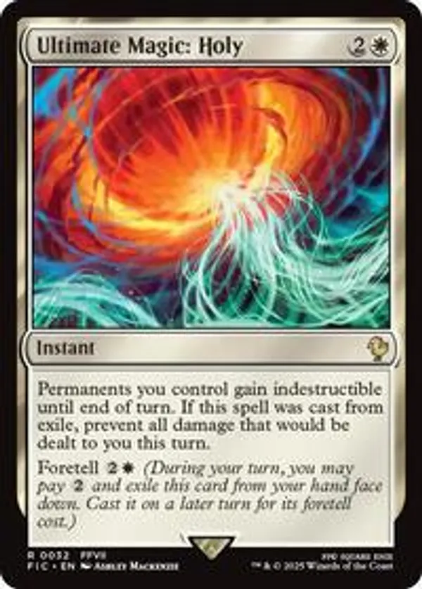 Ultimate Magic: Holy (Extended Art) • Commander: Final