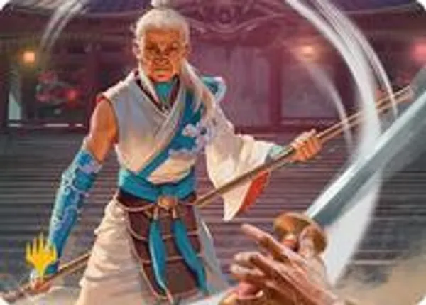 Humbling Elder Art Card (7/54) (Gold-Stamped Planeswalker Symbol)