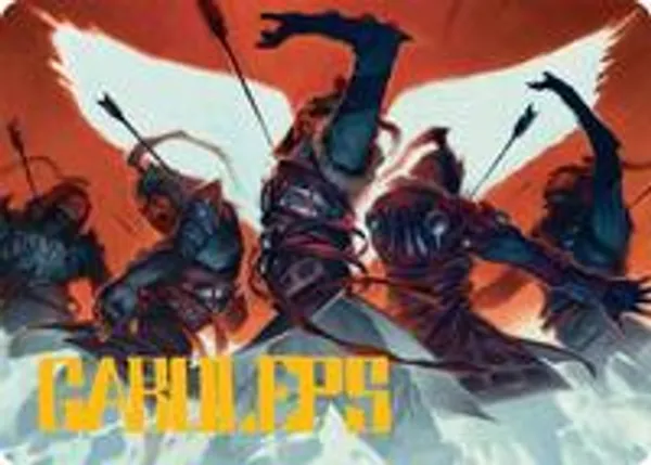 Desperate Measures Art Card (11/54) (Gold-Stamped Signature)