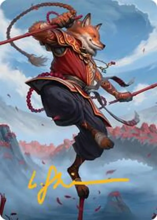 Equilibrium Adept Art Card (16/54) (Gold-Stamped Signature)