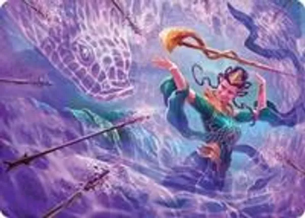 Snakeskin Veil Art Card (19/54)