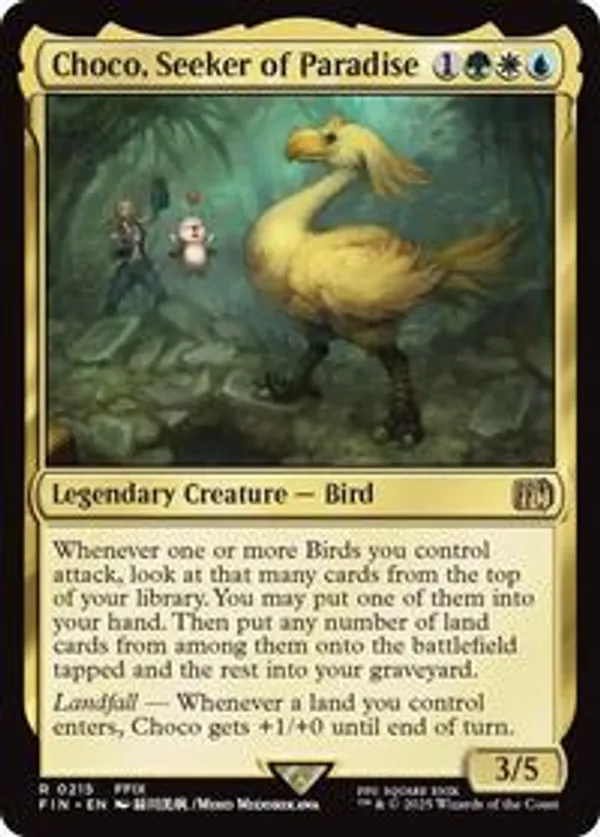 Choco, Seeker of Paradise