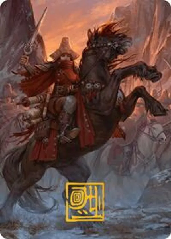 Zealous Conscripts Art Card (Gold-Stamped Signature)