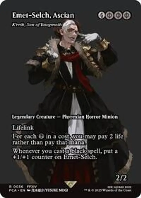 Emet-Selch, Ascian - K'rrik, Son of Yawgmoth (Showcase)
