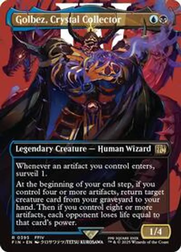 Golbez, Crystal Collector (Borderless) • Universes Beyond