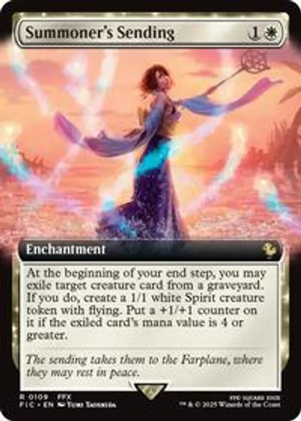 召喚、バハムート　フルアートFoil mtg 拡張 フルアート)召喚：バハムート/Summon: Bahamut《日本語》【FIN】