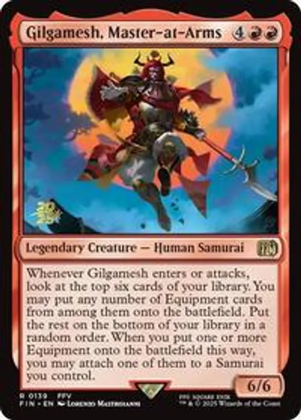 Gilgamesh, Master-at-Arms