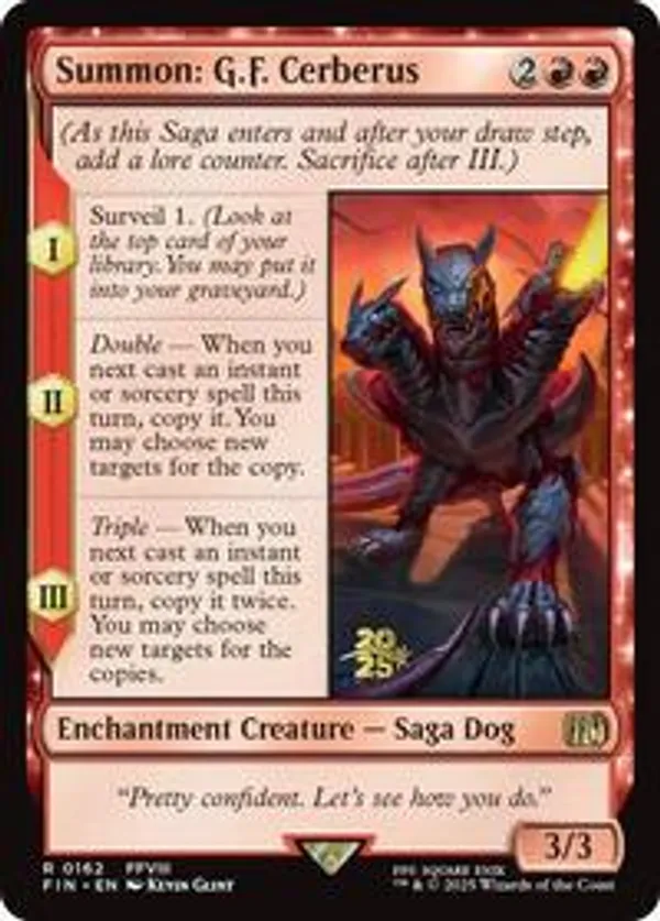 Summon: G.F. Cerberus