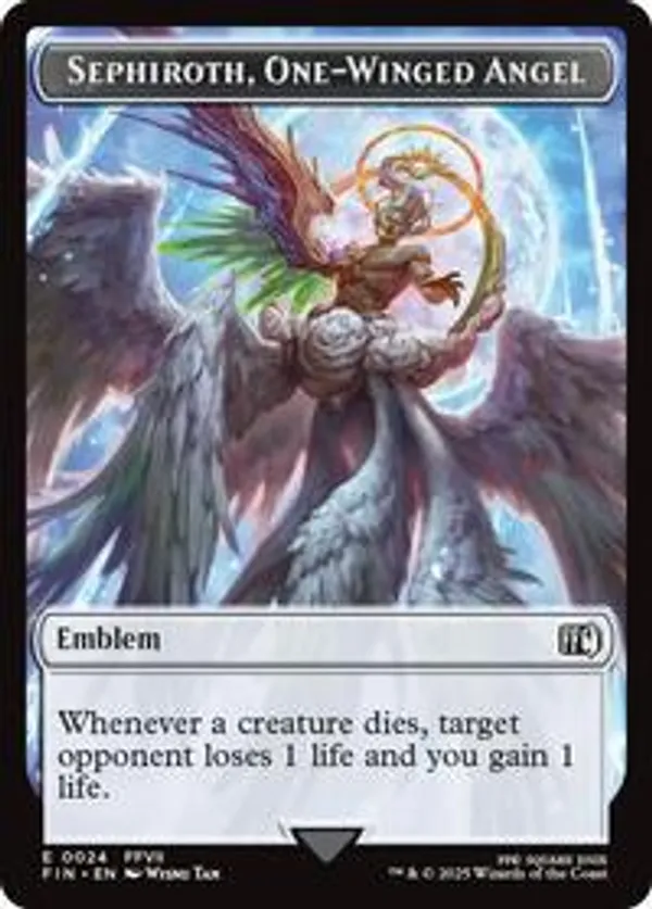 Emblem - Sephiroth, One-Winged Angel // Robot Warrior Double