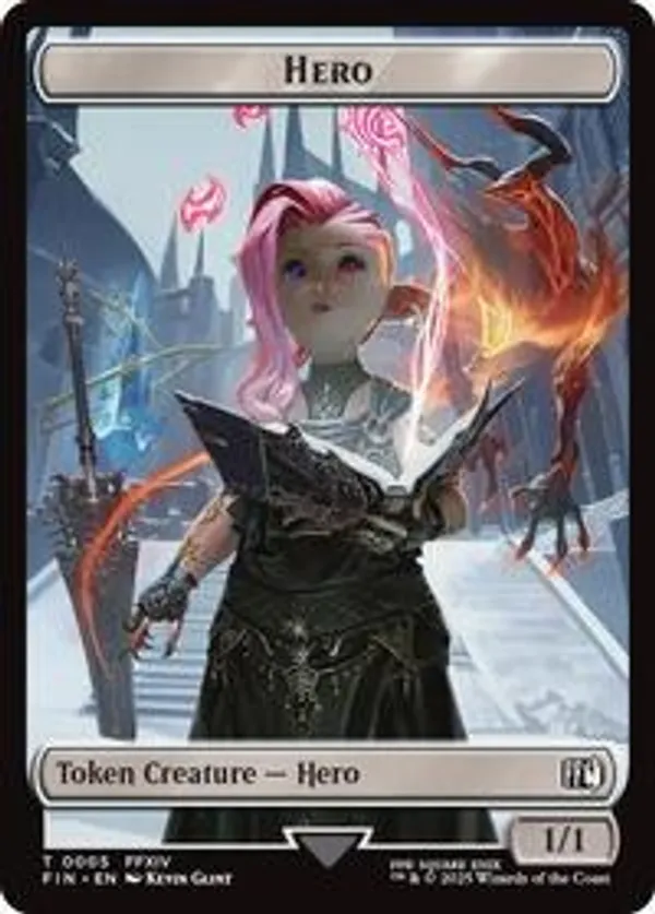 Hero (0005) // Treasure Double-Sided Token