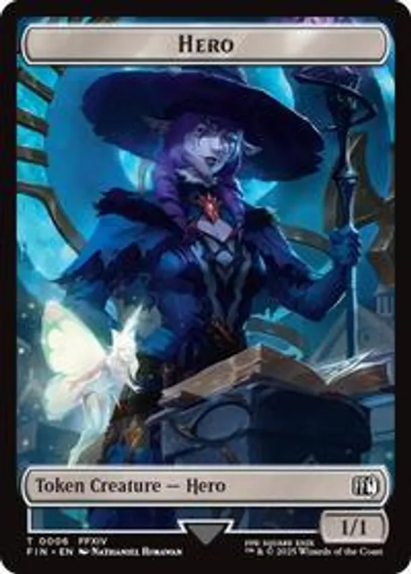 Hero (0006) // Treasure Double-Sided Token
