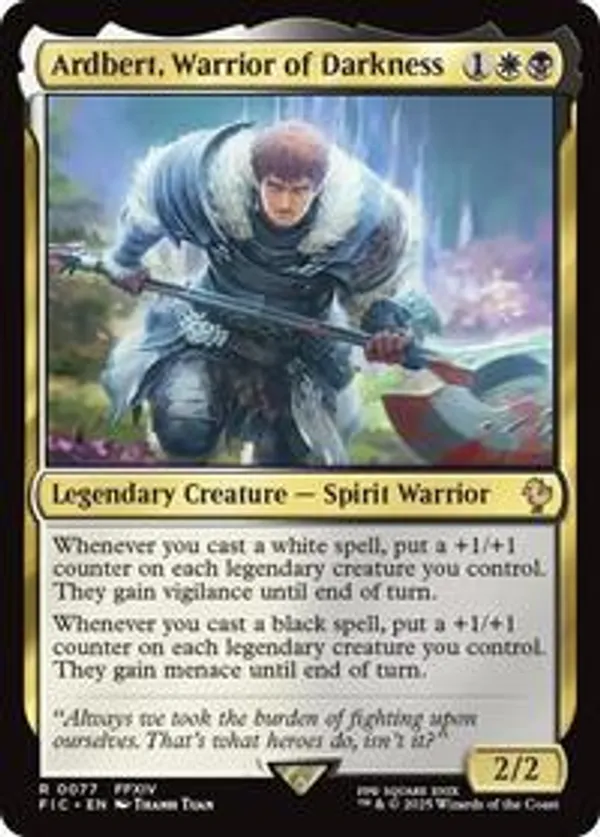 Ardbert, Warrior of Darkness (Surge Foil)