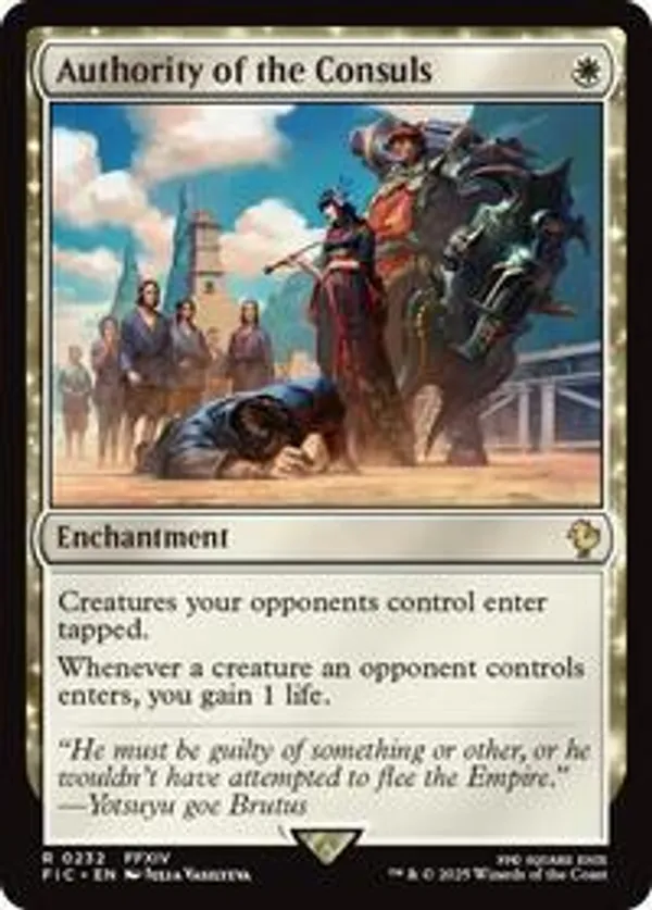 Authority of the Consuls (Surge Foil)