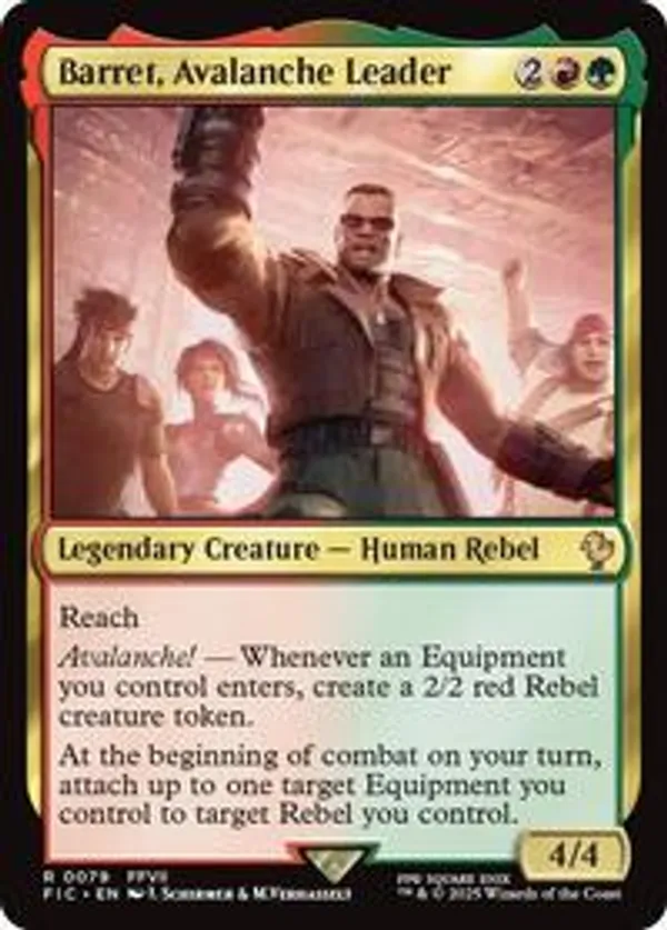 Barret, Avalanche Leader (Surge Foil)
