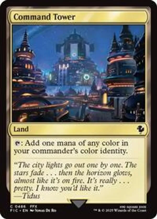 Command Tower (Surge Foil) • Universes Beyond: Fallout (PIP