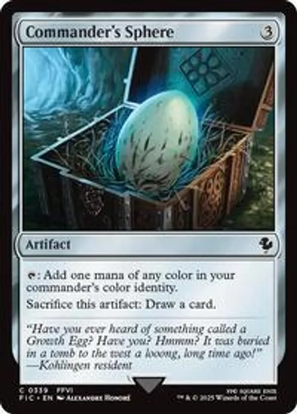 Commander's Sphere (Surge Foil)