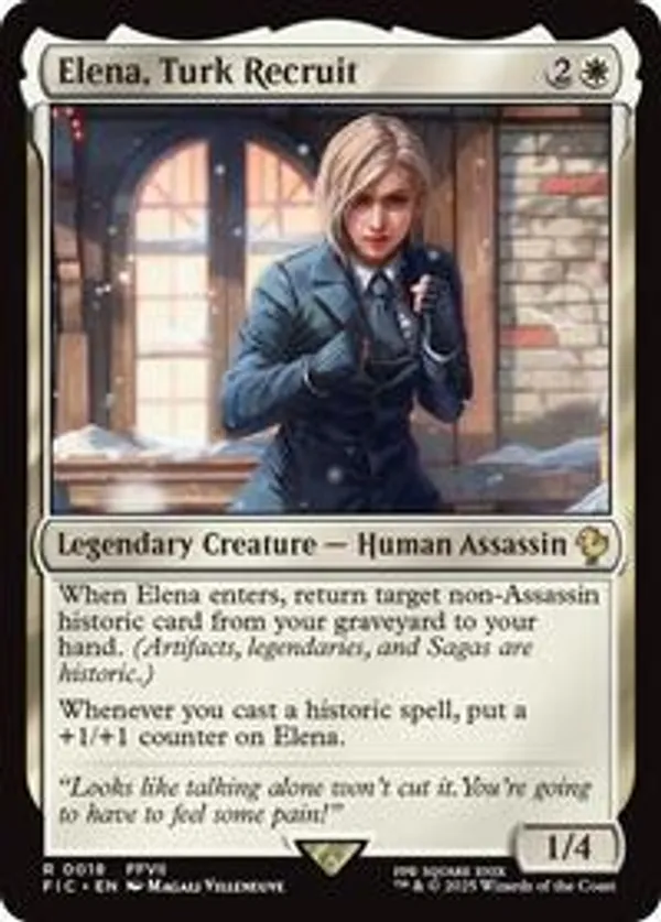 Elena, Turk Recruit (Surge Foil)
