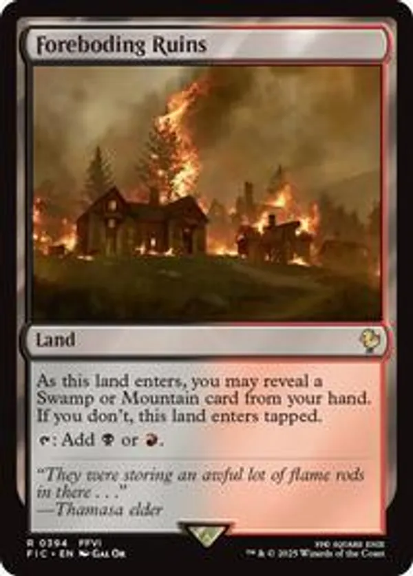 Foreboding Ruins (Surge Foil)