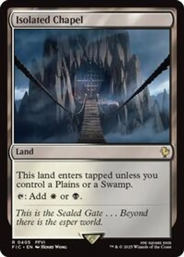 Isolated Chapel (Surge Foil)