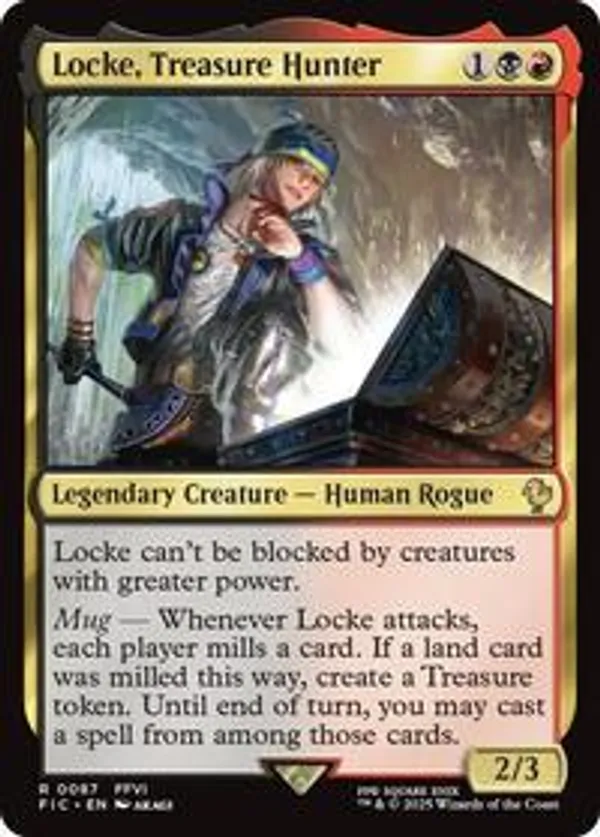 Locke, Treasure Hunter (Surge Foil)