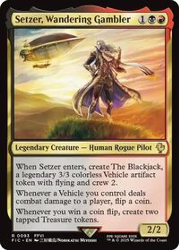 Setzer, Wandering Gambler (Surge Foil)