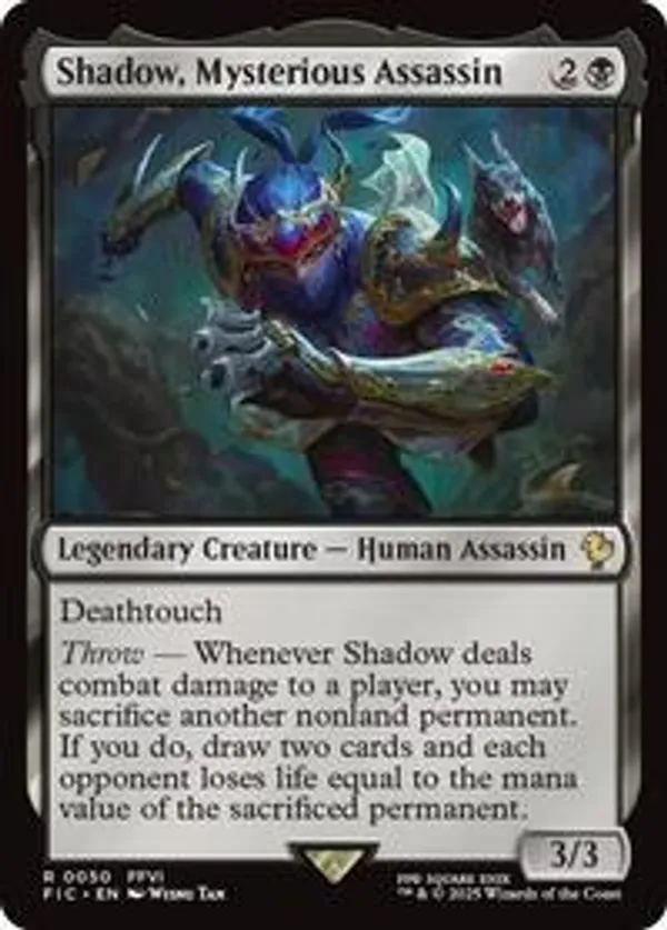 Shadow, Mysterious Assassin (Surge Foil)