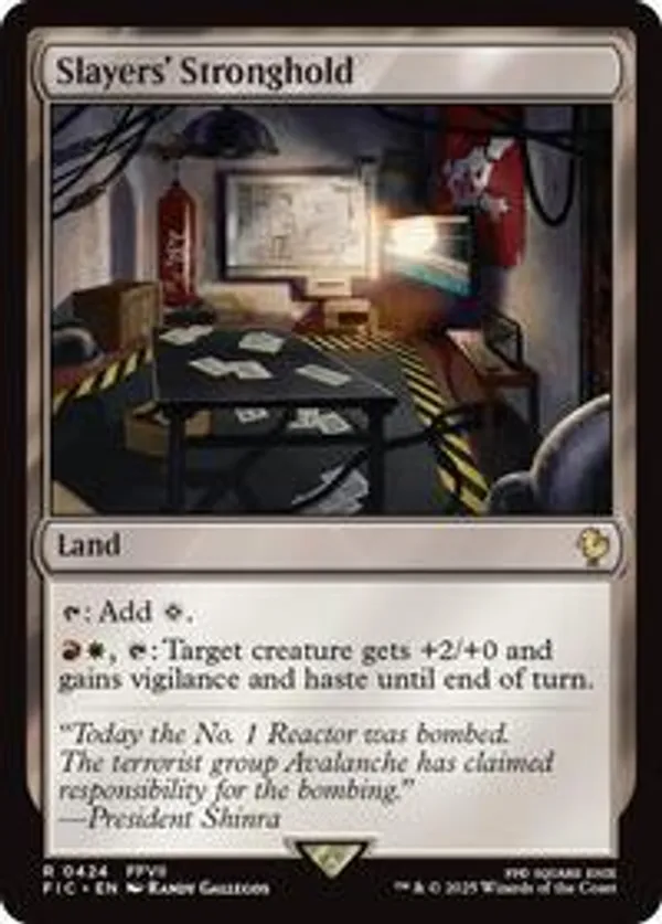 Slayers' Stronghold (Surge Foil)