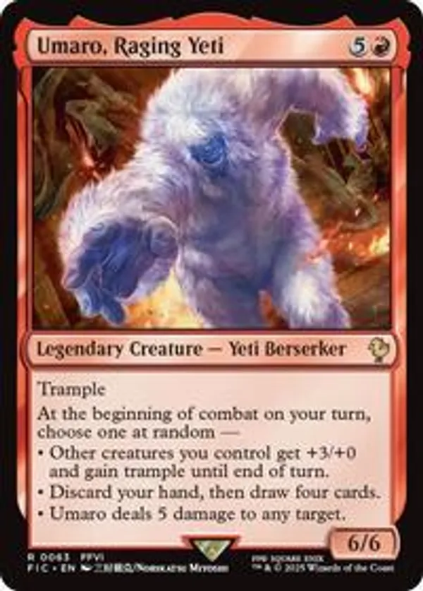 Umaro, Raging Yeti (Surge Foil)
