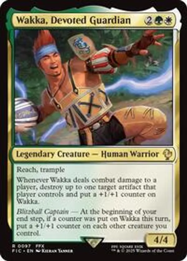 Wakka, Devoted Guardian (Surge Foil)