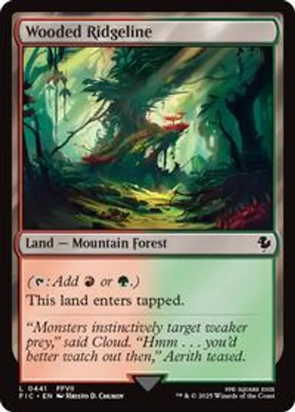 Wooded Ridgeline (Surge Foil)