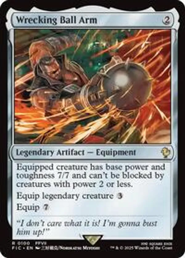 Wrecking Ball Arm (Surge Foil)