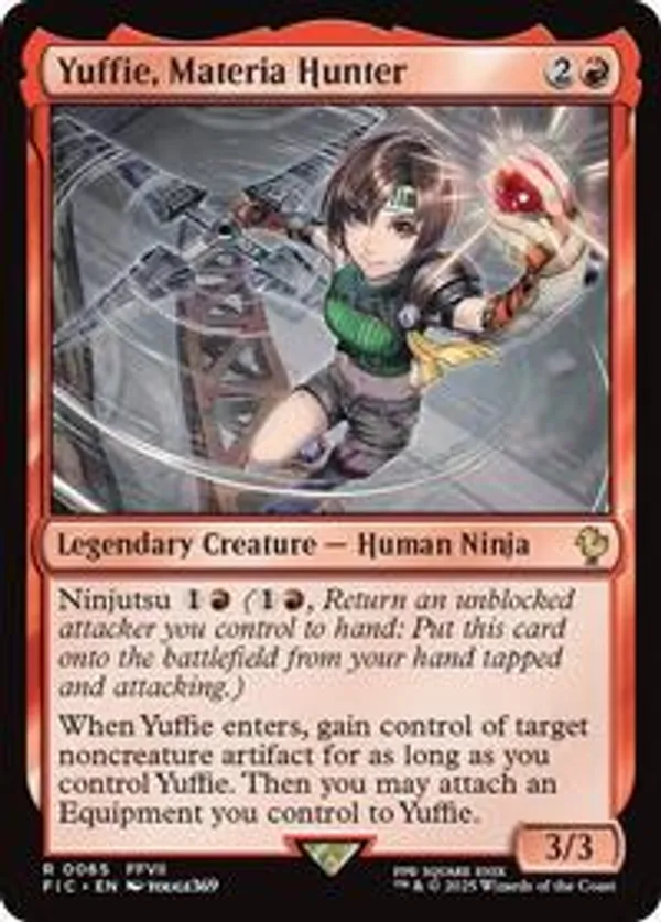 Yuffie, Materia Hunter (Surge Foil)
