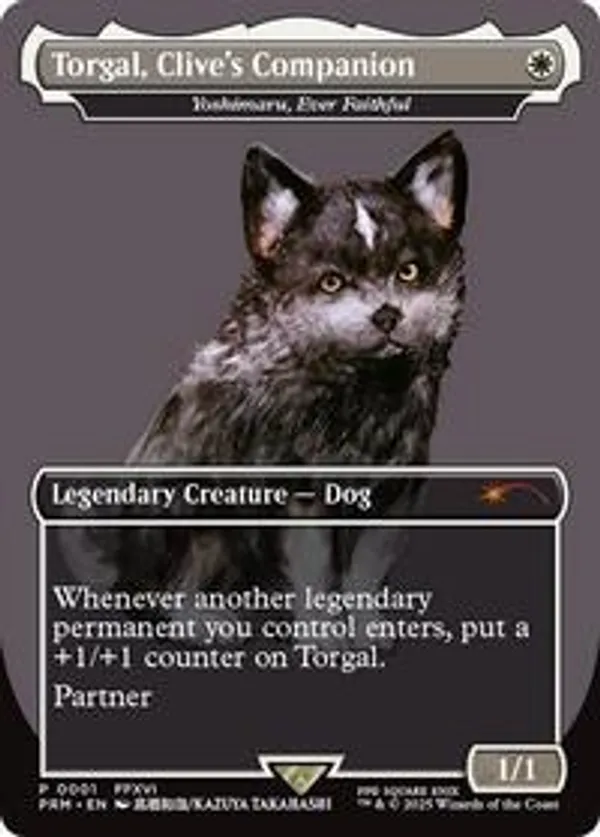 【★超目玉】 Torgal, Clive's Faithful Ever Yoshimaru, - Companion マジック：ザ・ギャザリング