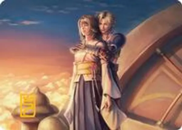 Farewell Art Card (Gold-Stamped Signature)