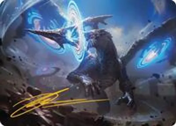 Yiazmat, Ultimate Mark Art Card (Gold-Stamped Signature)