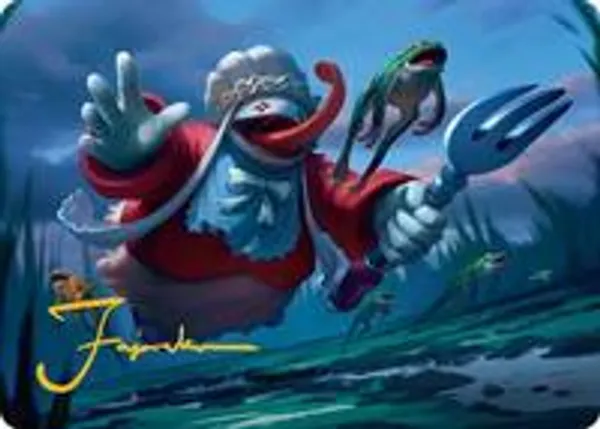 Quina, Qu Gourmet Art Card (Gold-Stamped Signature)