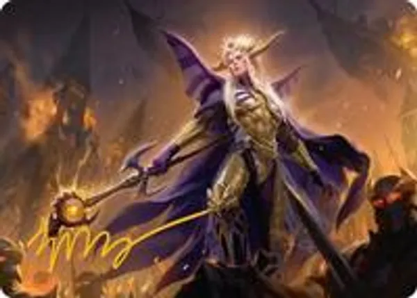 The Emperor of Palamecia Art Card (Gold-Stamped Signature)