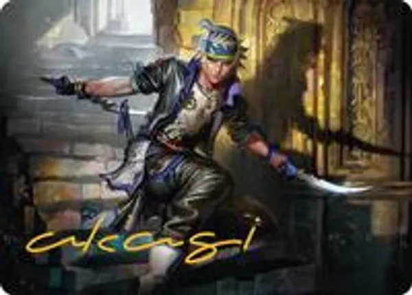 Locke Cole Art Card (Gold-Stamped Signature)