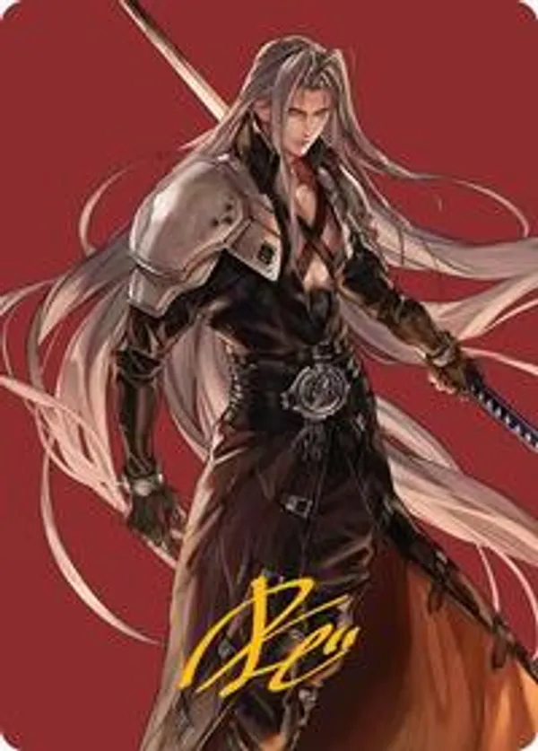 Sephiroth, Fabled SOLDIER Art Card (Gold-Stamped Signature)