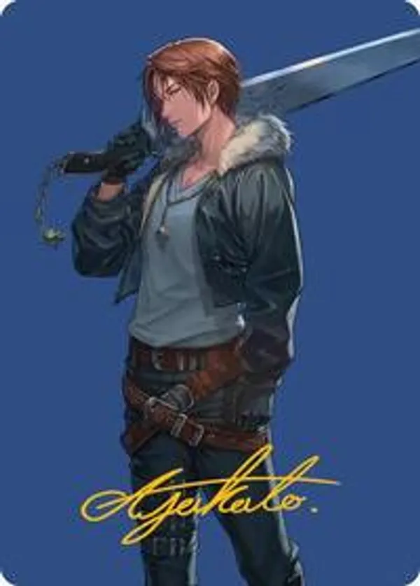 Squall, SeeD Mercenary Art Card (Gold-Stamped Signature